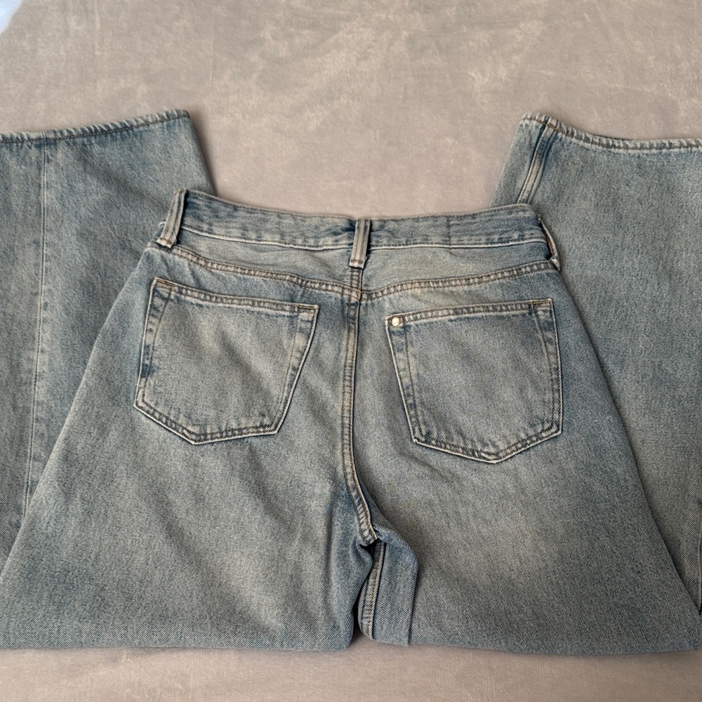 H&M Loose Ample Blue Denim Jeans- 29” Waist - Picture 4 of 5